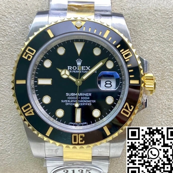 Black 116613-LN-97203 Clean Factory Submariner Rolex V4 Dial 1103